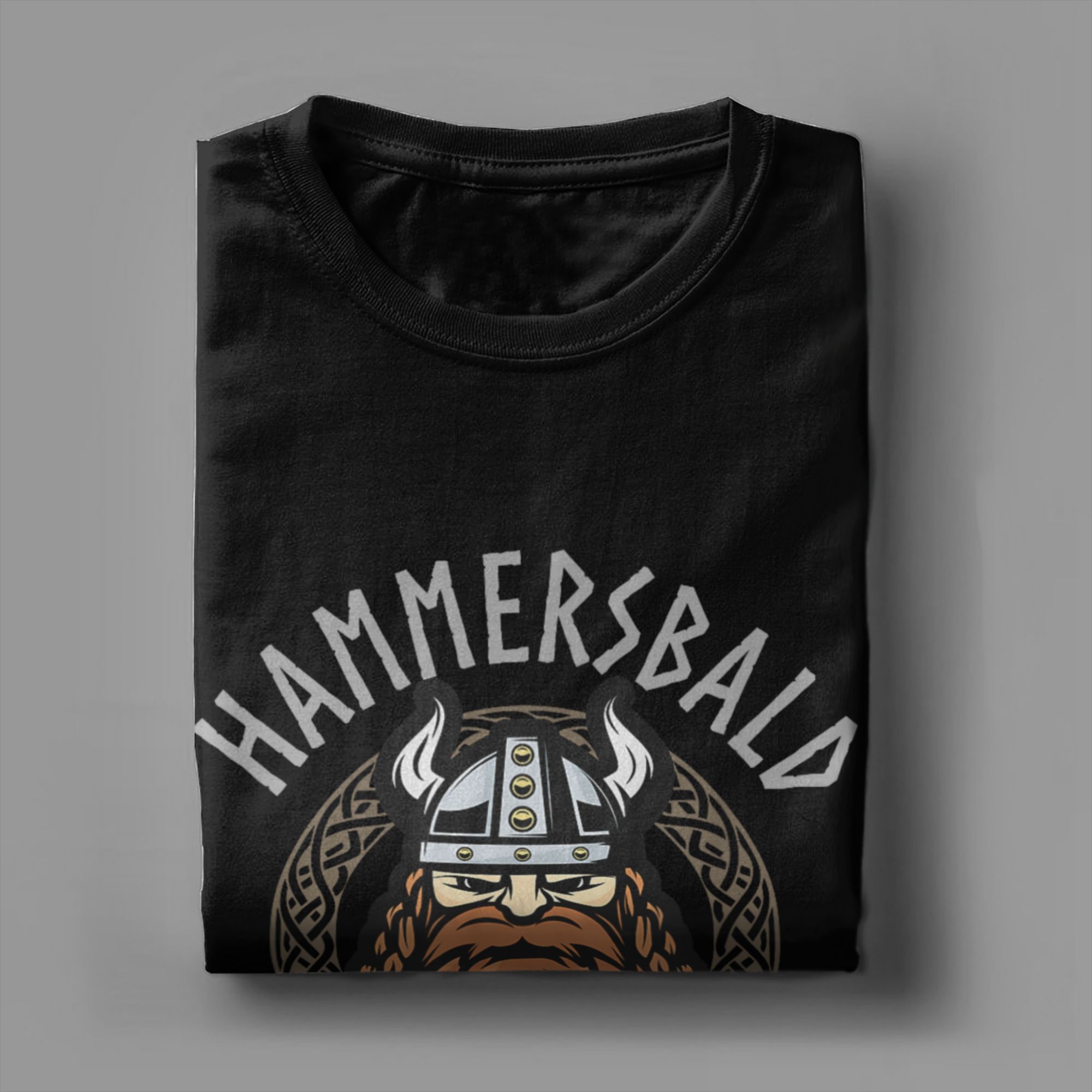 Summer Viking Clothing - Футболка Hammersbald Viking God of Impatience,