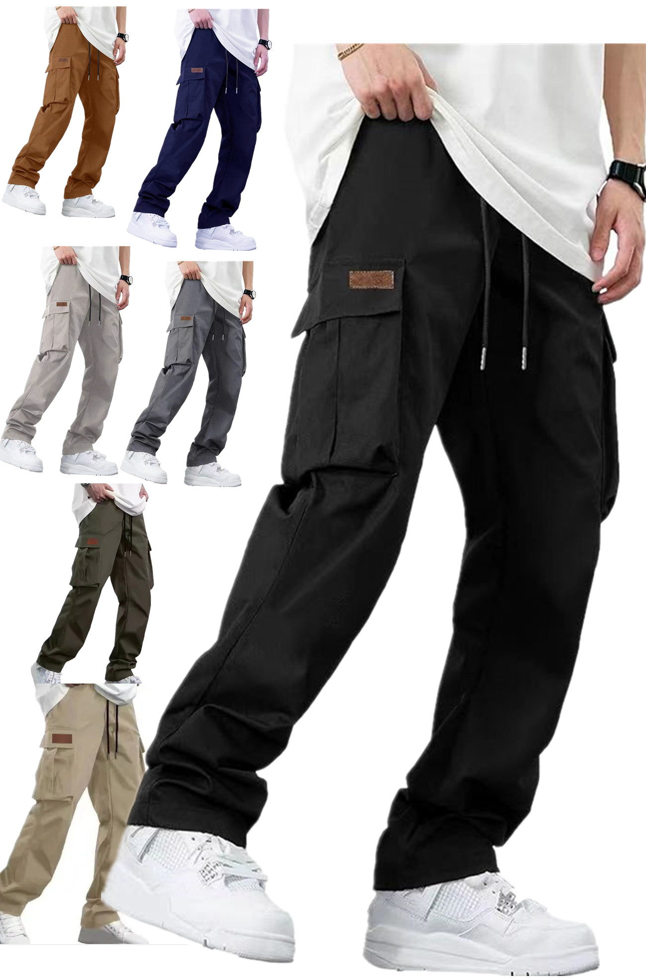 Summer Hiking Clothing - Мужские повседневные брюки-джоггеры 2026: свободный крой,
