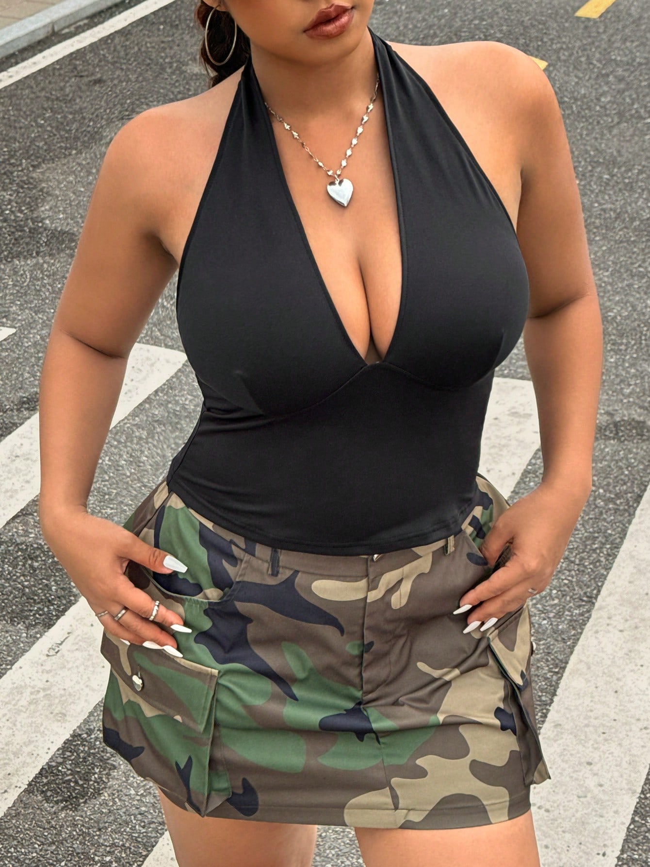 Summer Clothing Plus Size - Новая модная однотонная женская одежда больших
