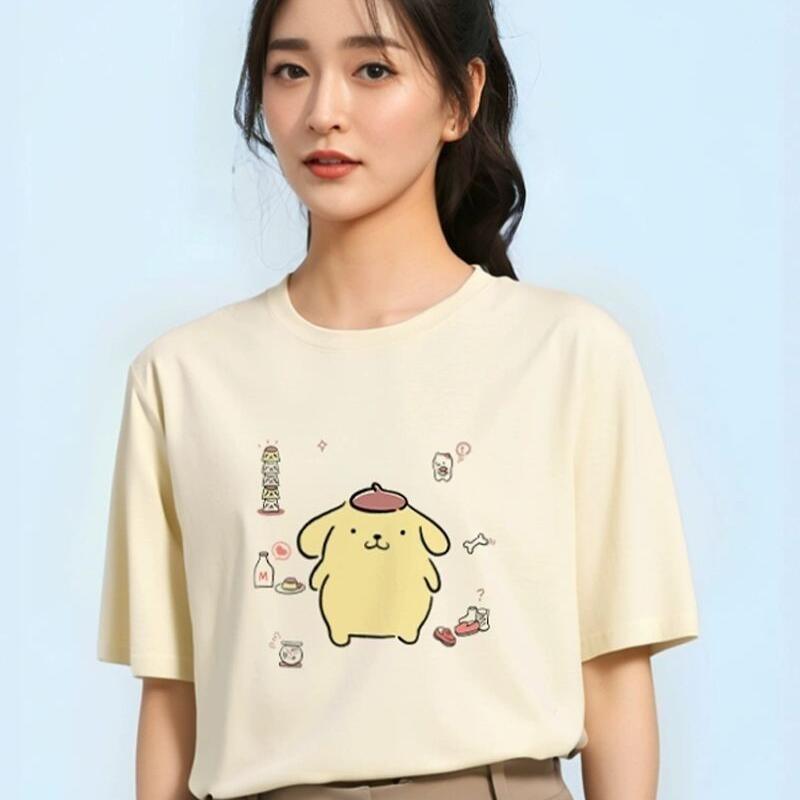 Summer Clothes - Футболка Sanrio с короткими рукавами, летняя