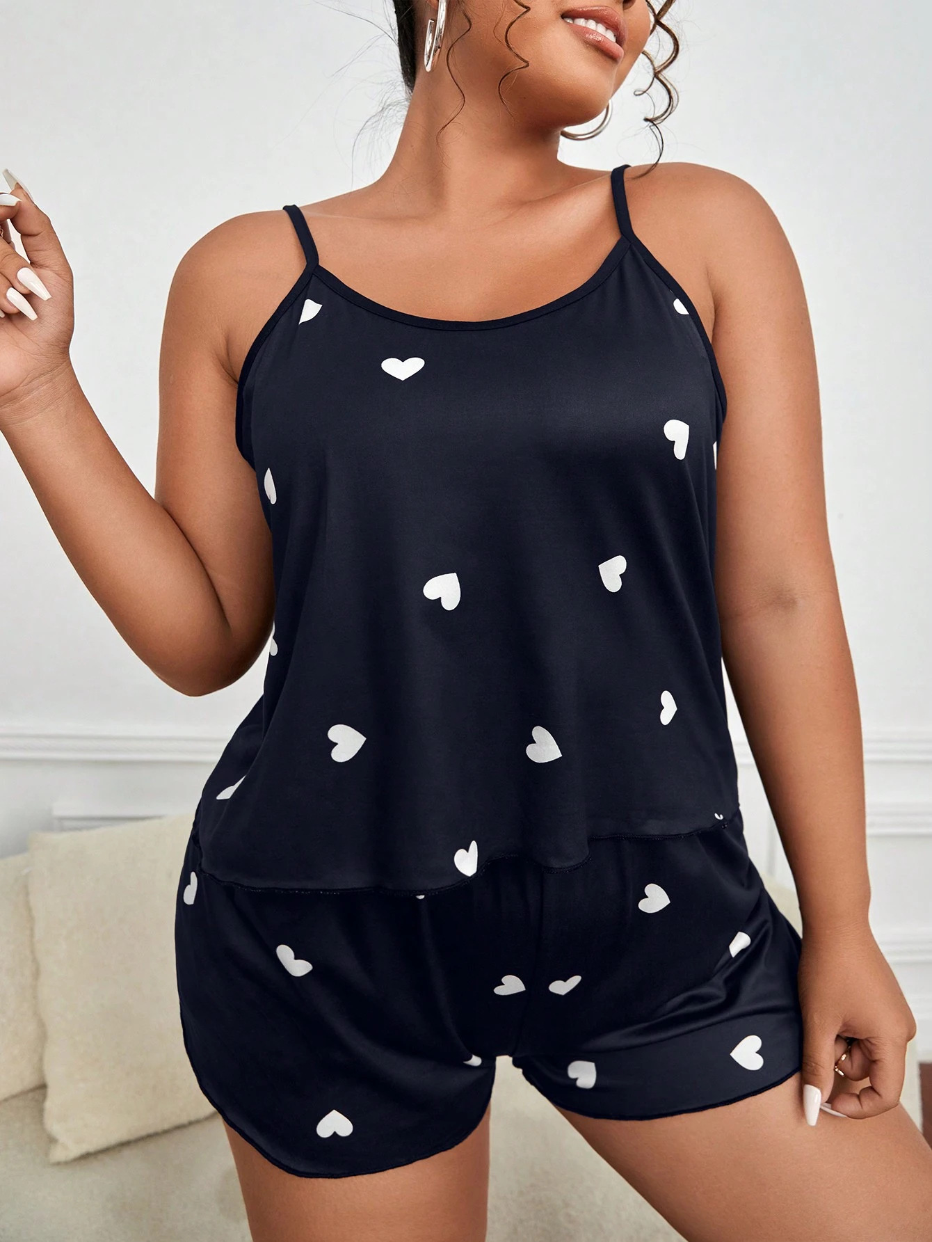 Summer Clothing Plus Size - Комплект из 2 предметов: пижама для