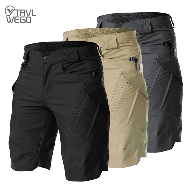Summer Hiking Clothing - Мужские тактические шорты-карго TRVLWEGO: быстросохнущие, для