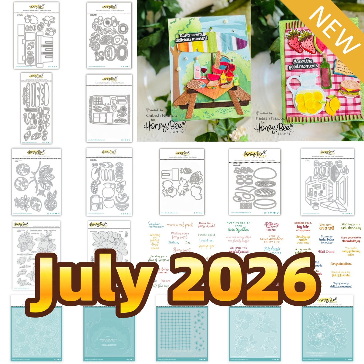 Summer Clothing Release - Июль 2026: Новые летние металлические вырубные