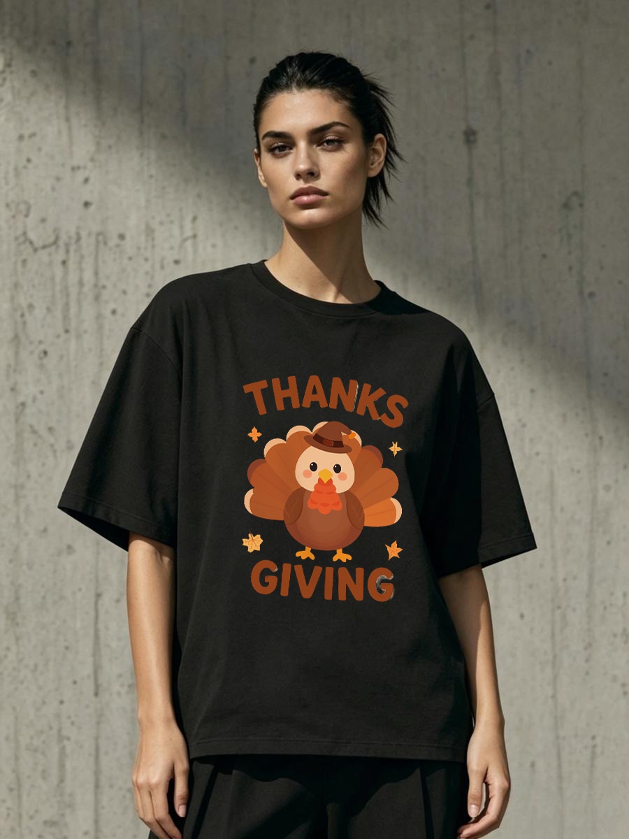 Summer Duck Clothing - Женские футболки оверсайз с графическим принтом