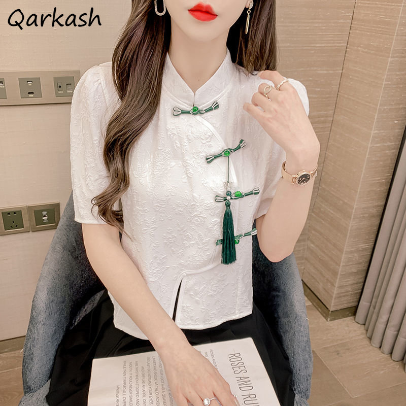 Summer Clothing Aesthetic - Винтажные блузки, женская модная одежда, элегантный