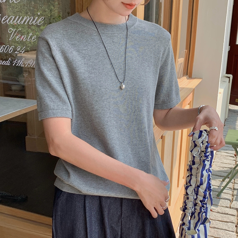 Summer Jumper Clothing - Женский хлопковый свитер на весну-лето с