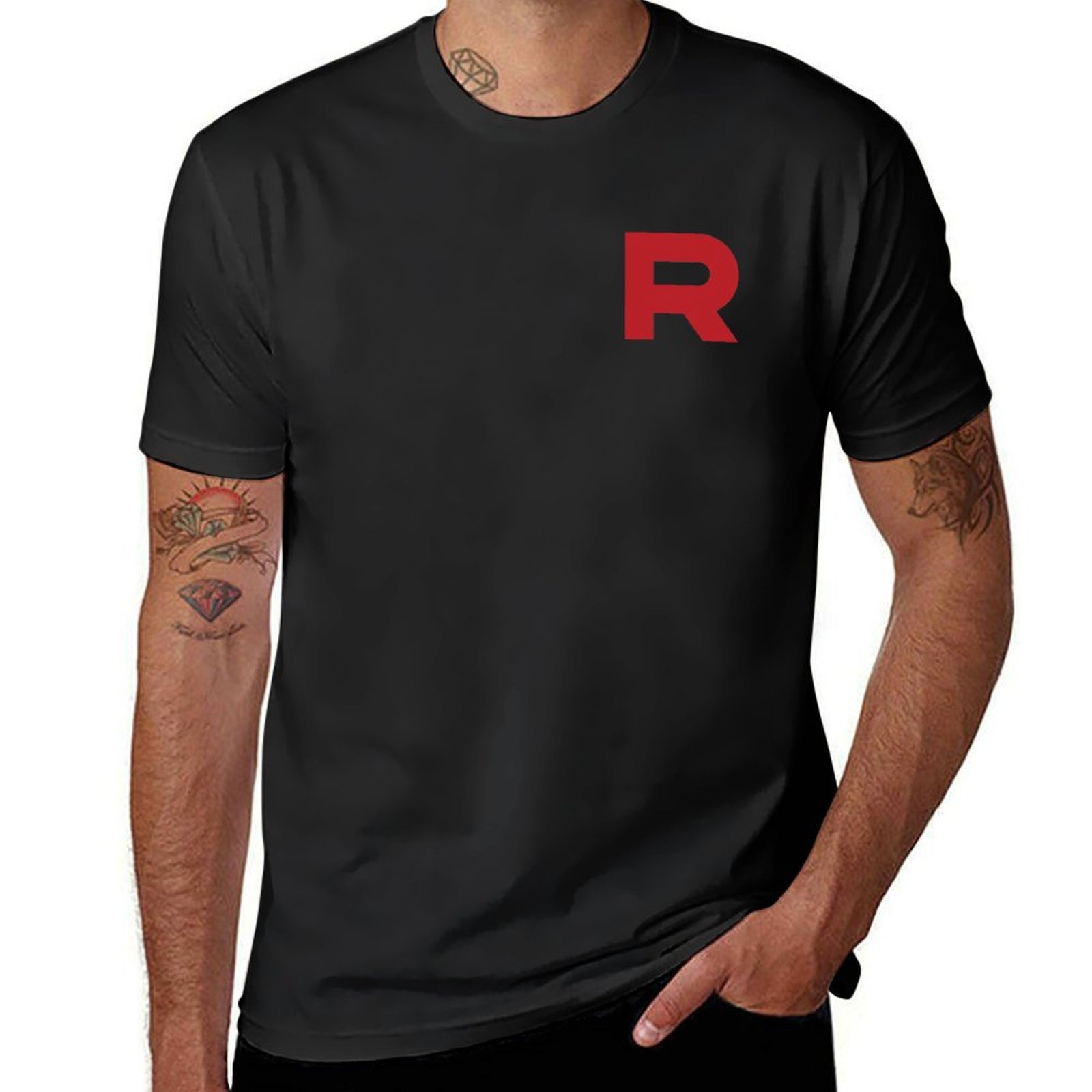 Summer Clothing Aesthetic - Футболка Team Rocket для фанатов аниме,