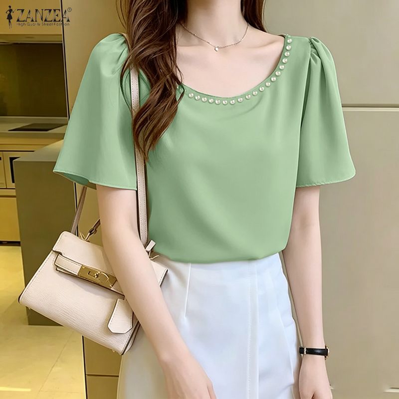 Женские элегантные блузки ZANZ – обзор и цена Summer De Clothing