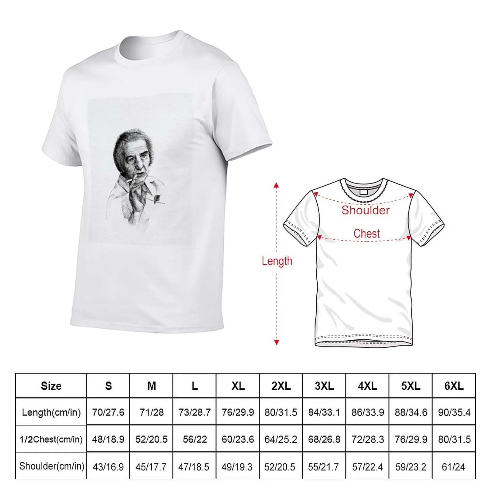 Новинка, футболка Golda Meir,  – обзор и цена Summer Clothing Aesthetic