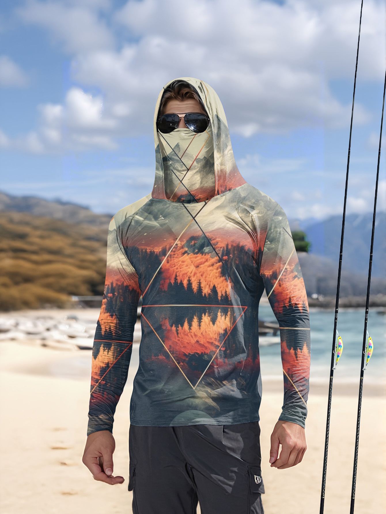 Мужская рыбацкая толстовка для – обзор и цена Summer Clothes