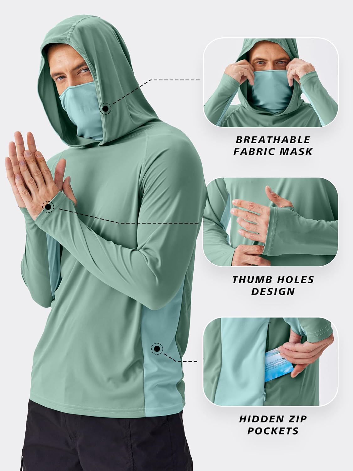 Мужская солнцезащитная толстов – обзор и цена Summer Hiking Clothing