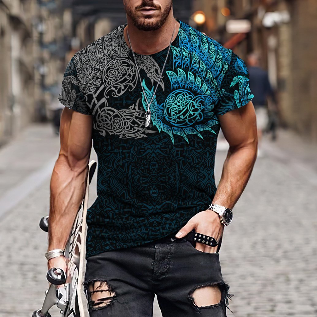 Лето 2022, мужская футболка с  – обзор и цена Summer Viking Clothing