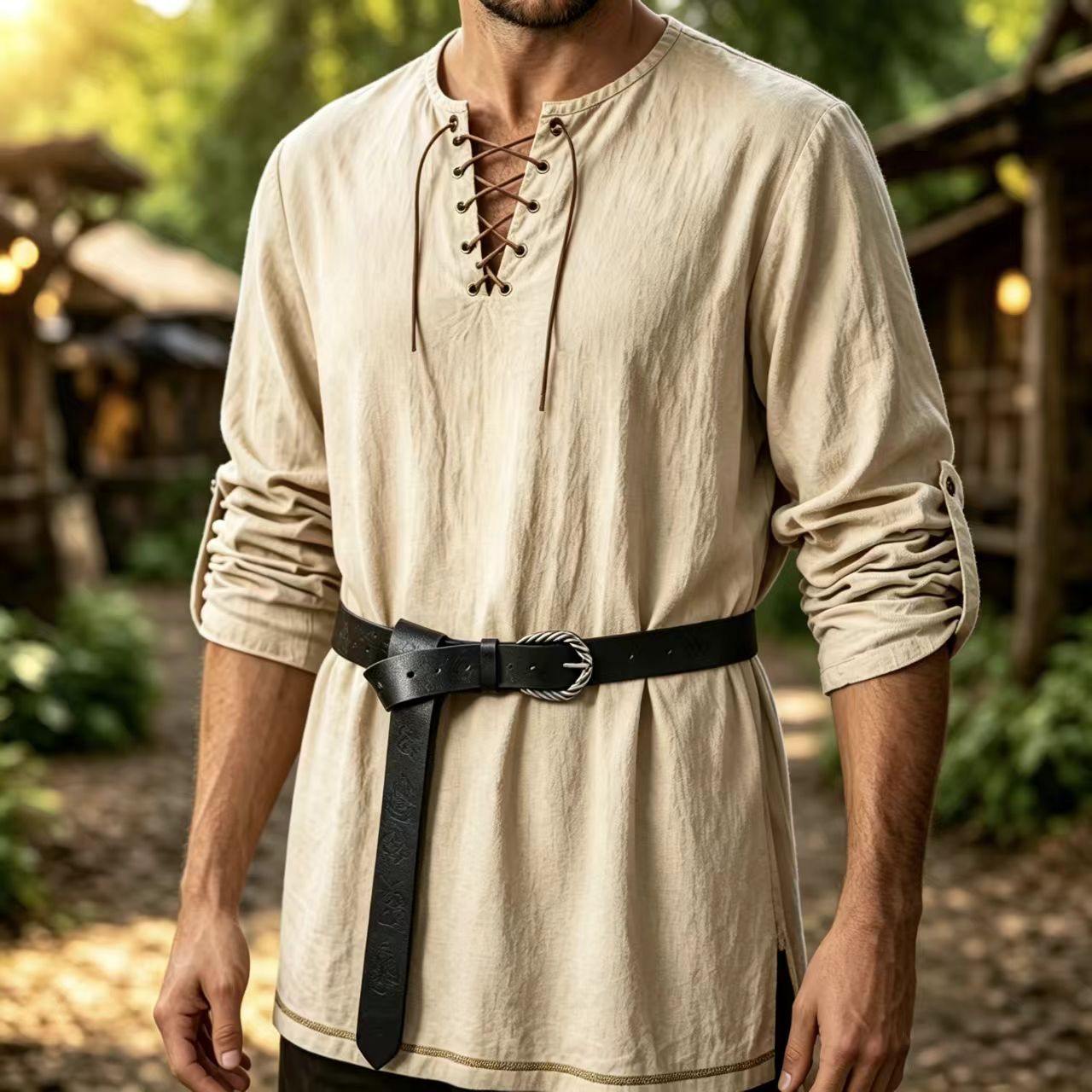 Мужская средневековая туника и – обзор и цена Summer Viking Clothing