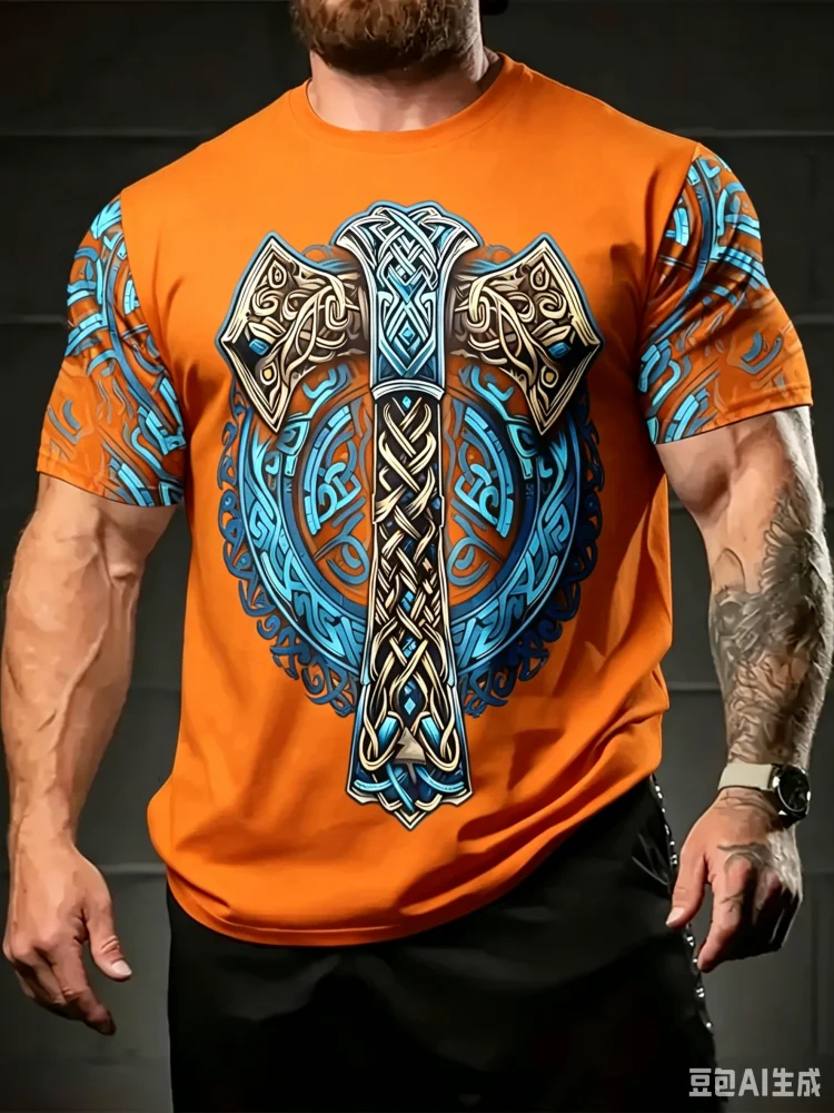 Модная новая мужская футболка  – обзор и цена Summer Viking Clothing
