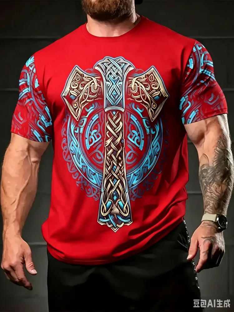 Модная новая мужская футболка  – обзор и цена Summer Viking Clothing