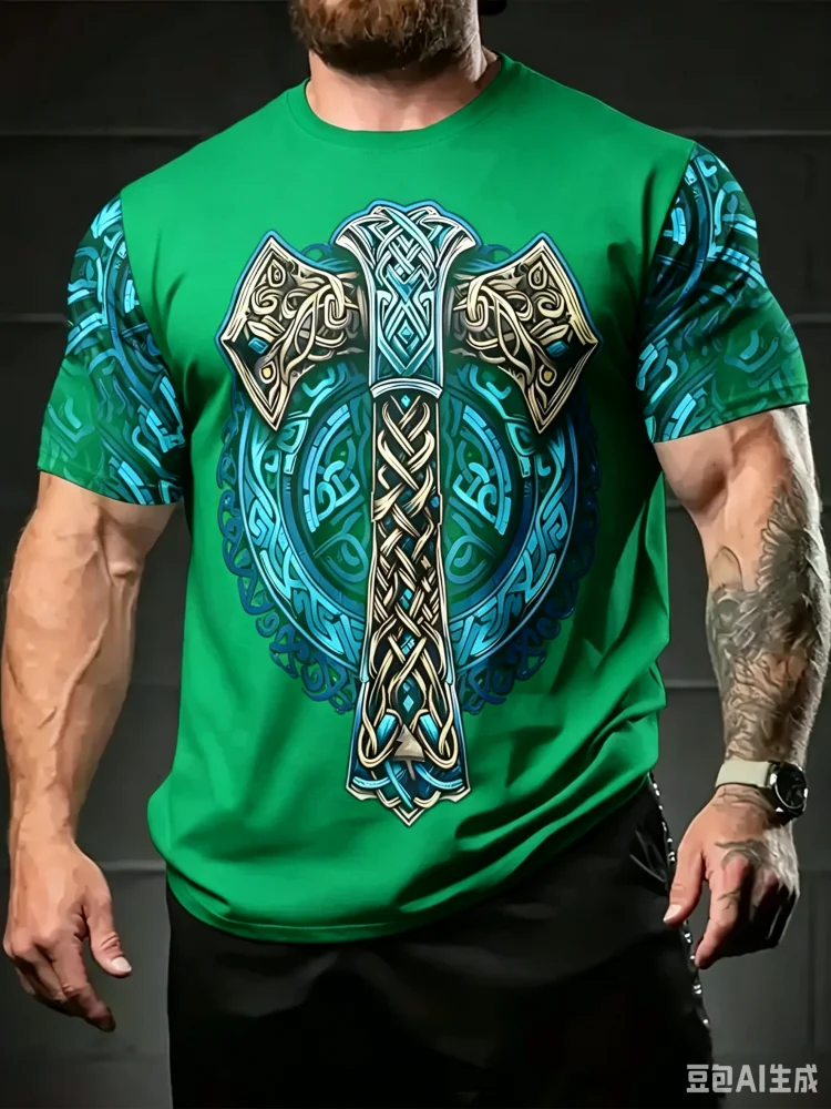 Модная новая мужская футболка  – обзор и цена Summer Viking Clothing