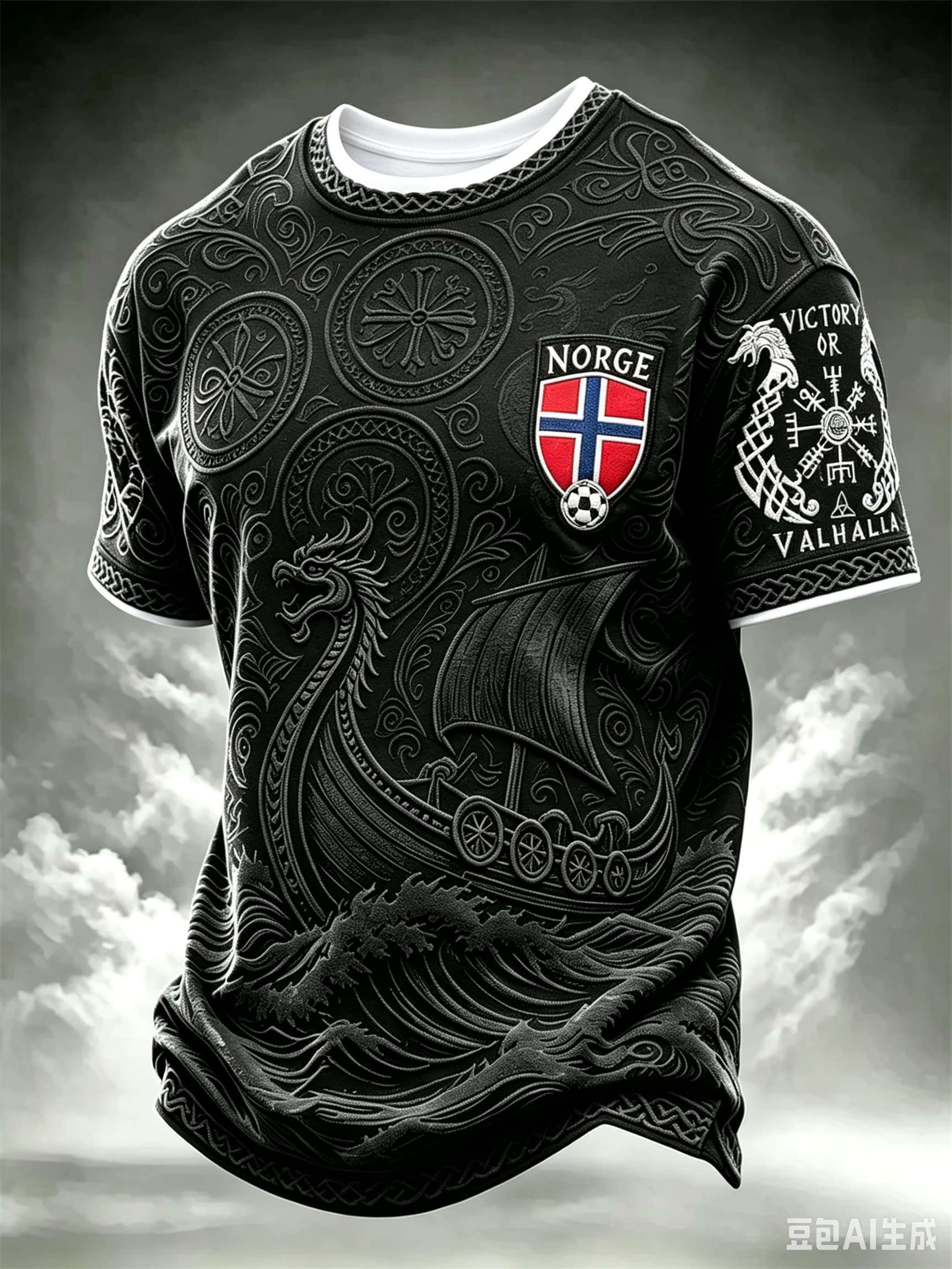 Мужская футболка с изображение – обзор и цена Summer Viking Clothing