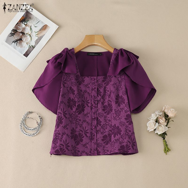 Женские элегантные блузки ZANZ – обзор и цена Summer De Clothing