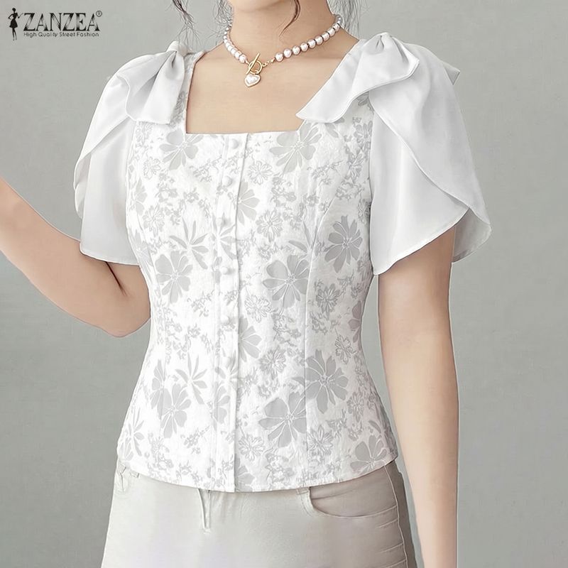 Женские элегантные блузки ZANZ – обзор и цена Summer De Clothing