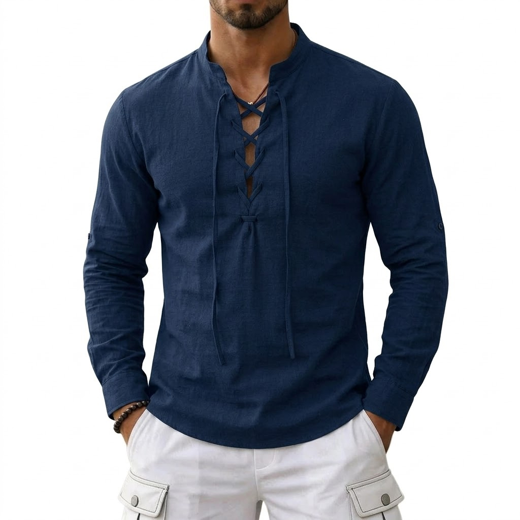 Мужские льняные футболки с дли – обзор и цена Summer Viking Clothing