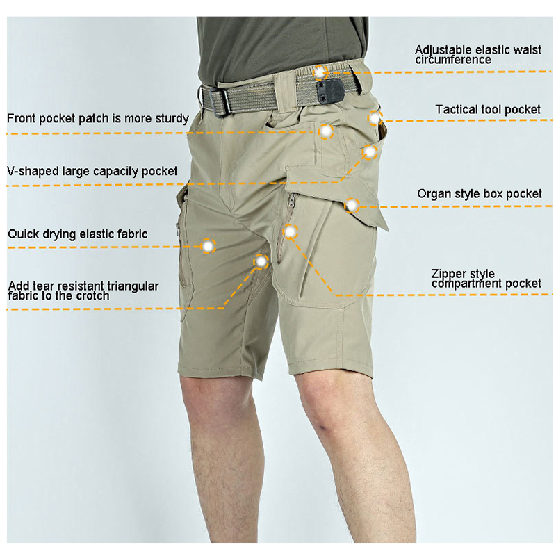 Мужские тактические шорты-карг – обзор и цена Summer Hiking Clothing