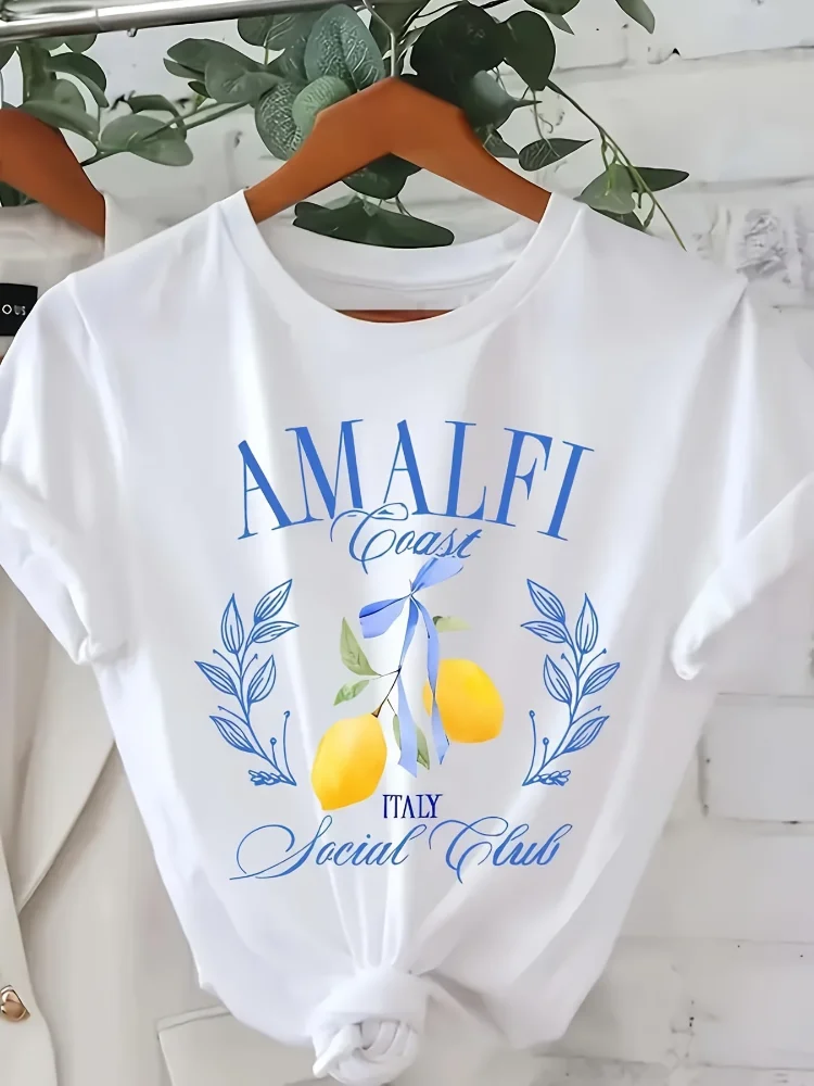 Футболка с лимонным принтом, п – обзор и цена Summer Clothing Aesthetic